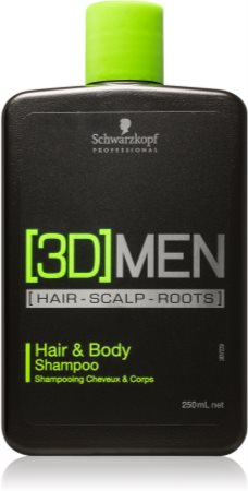 Schwarzkopf Professional [3D] MEN shampoing et gel de douche 2 en 1